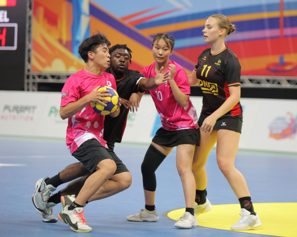 korfbal - WK U21 - Belgian Diamonds - japan
