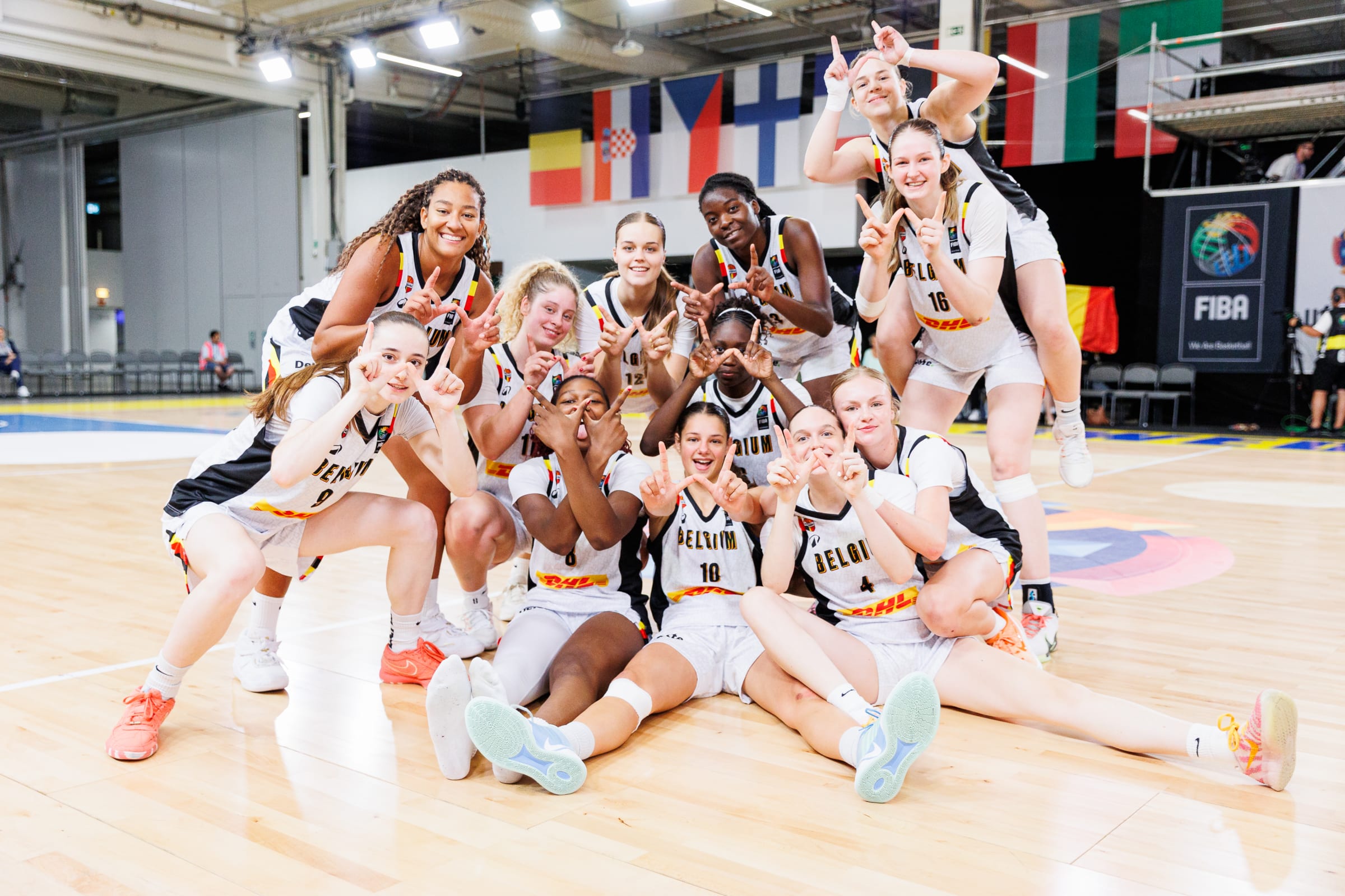 Belgian Cats U18 - Eurobasket - Kwartfinales