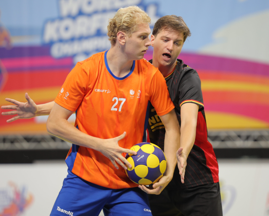 Nederland - WK Korfbal U21 - België