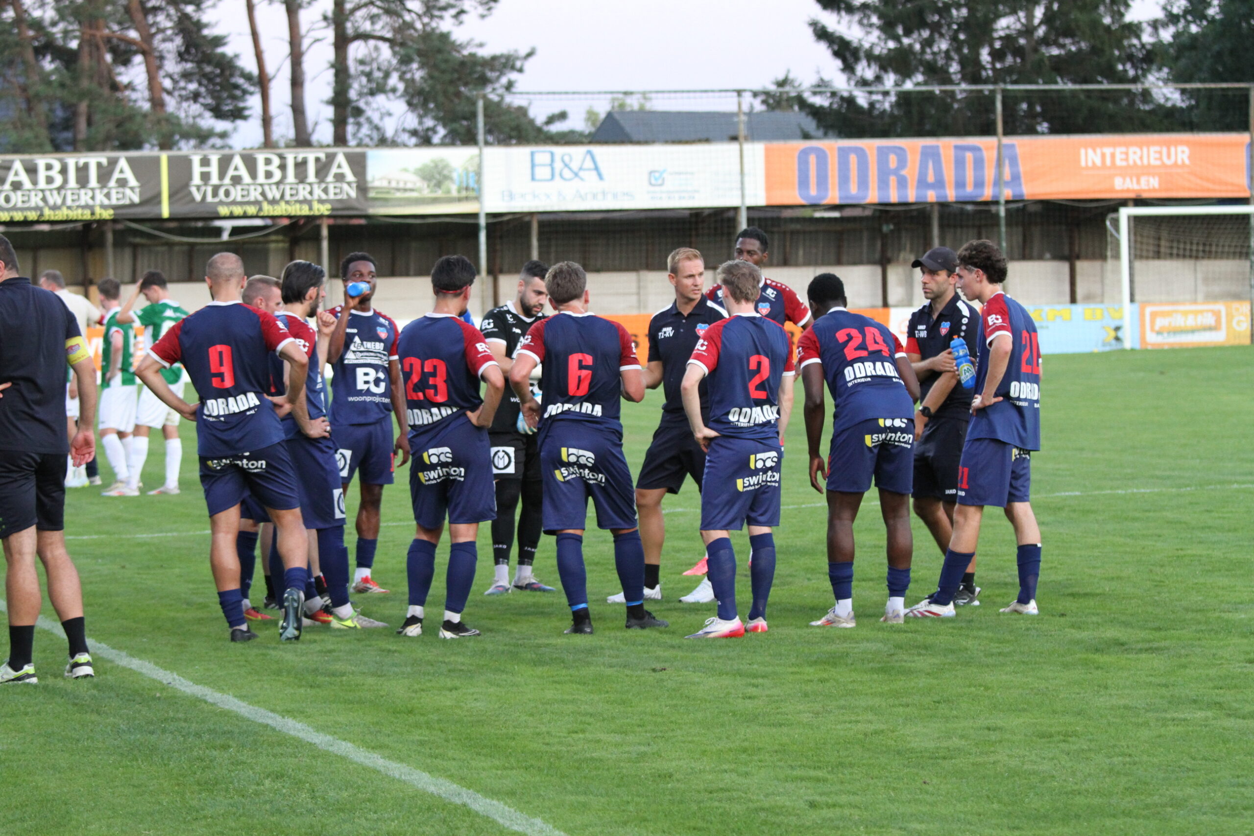 Yanninck Mols - blessuretijd - KFC Wezel Sport - Lille United - slotfase