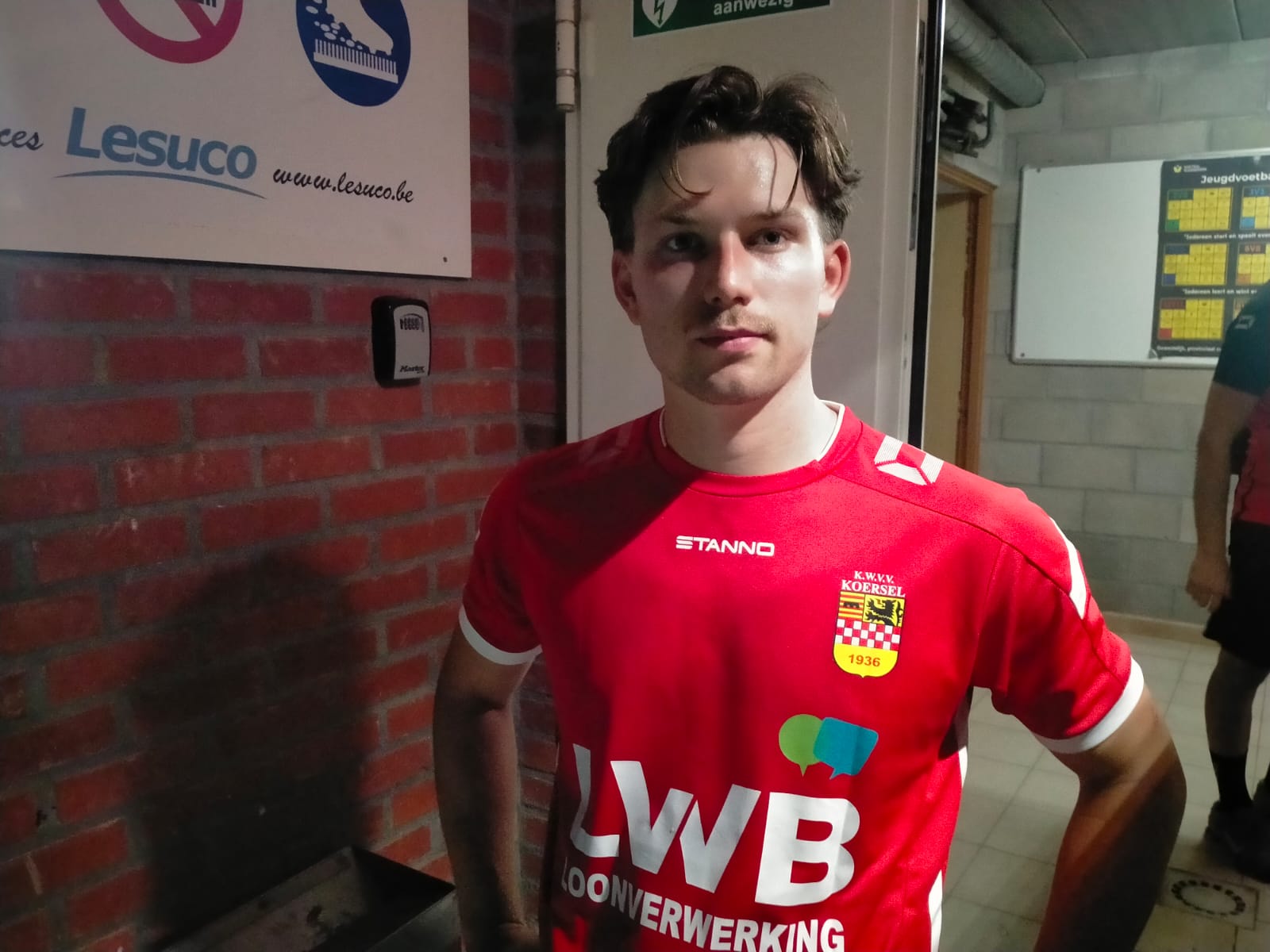 Provinciaal voetbal - 1ste Provinciale Limburg - K.V.V. Weerstand Koersel - Hans Geenen - Ik voel mij goed bij K.V.V. Weerstand Koersel