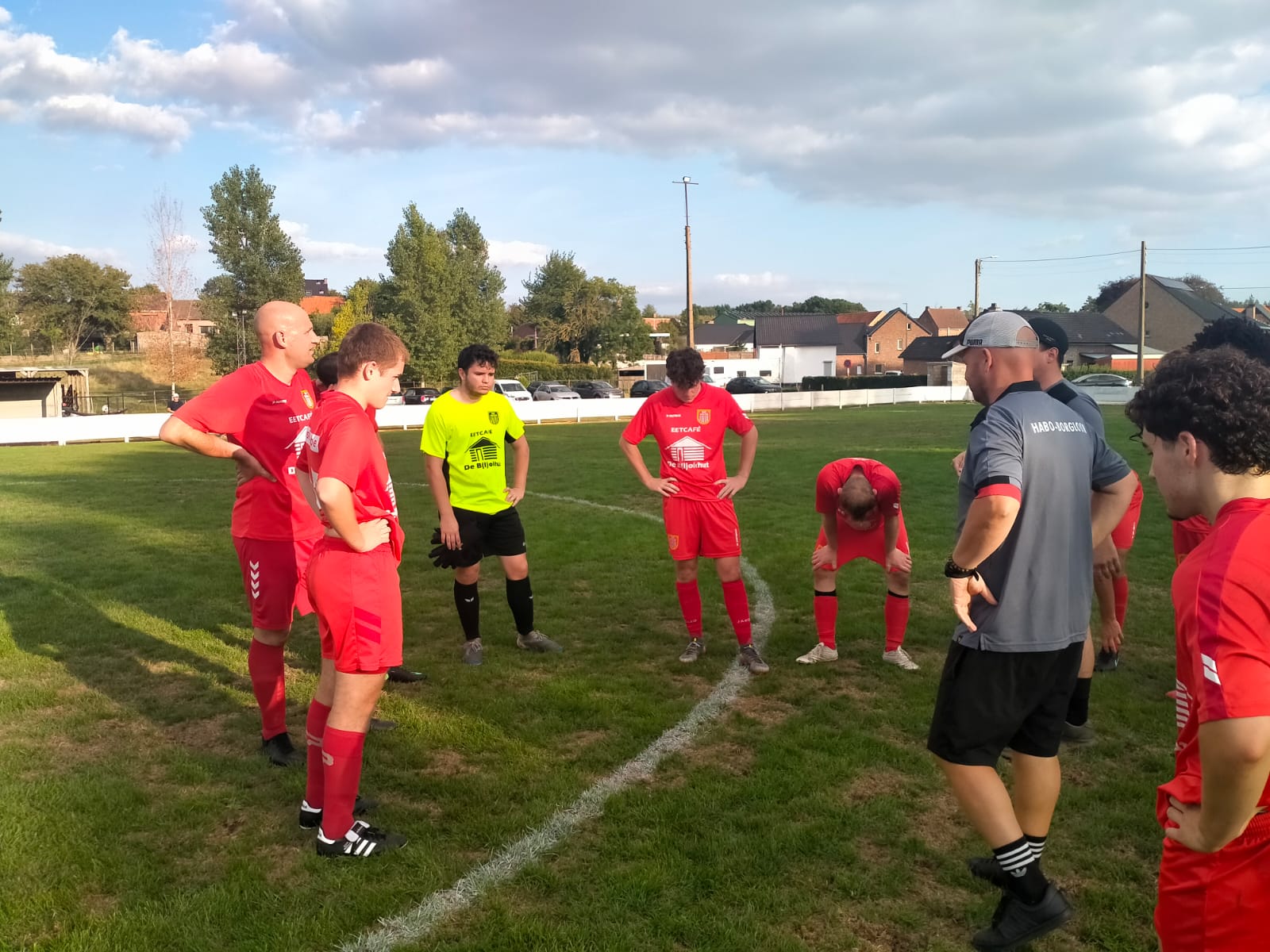 Provinciaal voetbal - 3de Provinciale A Limburg - FC Habo-Borgloon - Ignace Martin - Knallen in thuistopper tegen Herk Sport Hasselt