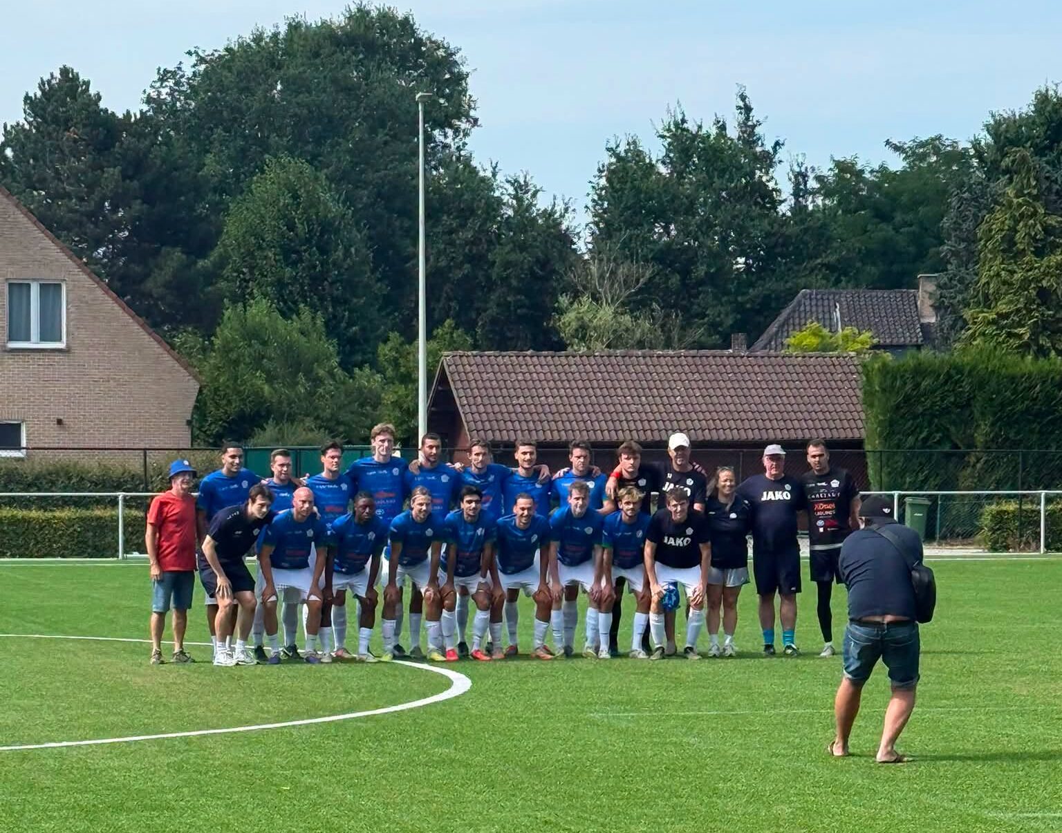 Nationaal voetbal - 3de nationale B - FC ATO - VK Linden - Duel tussen 2 promovendi