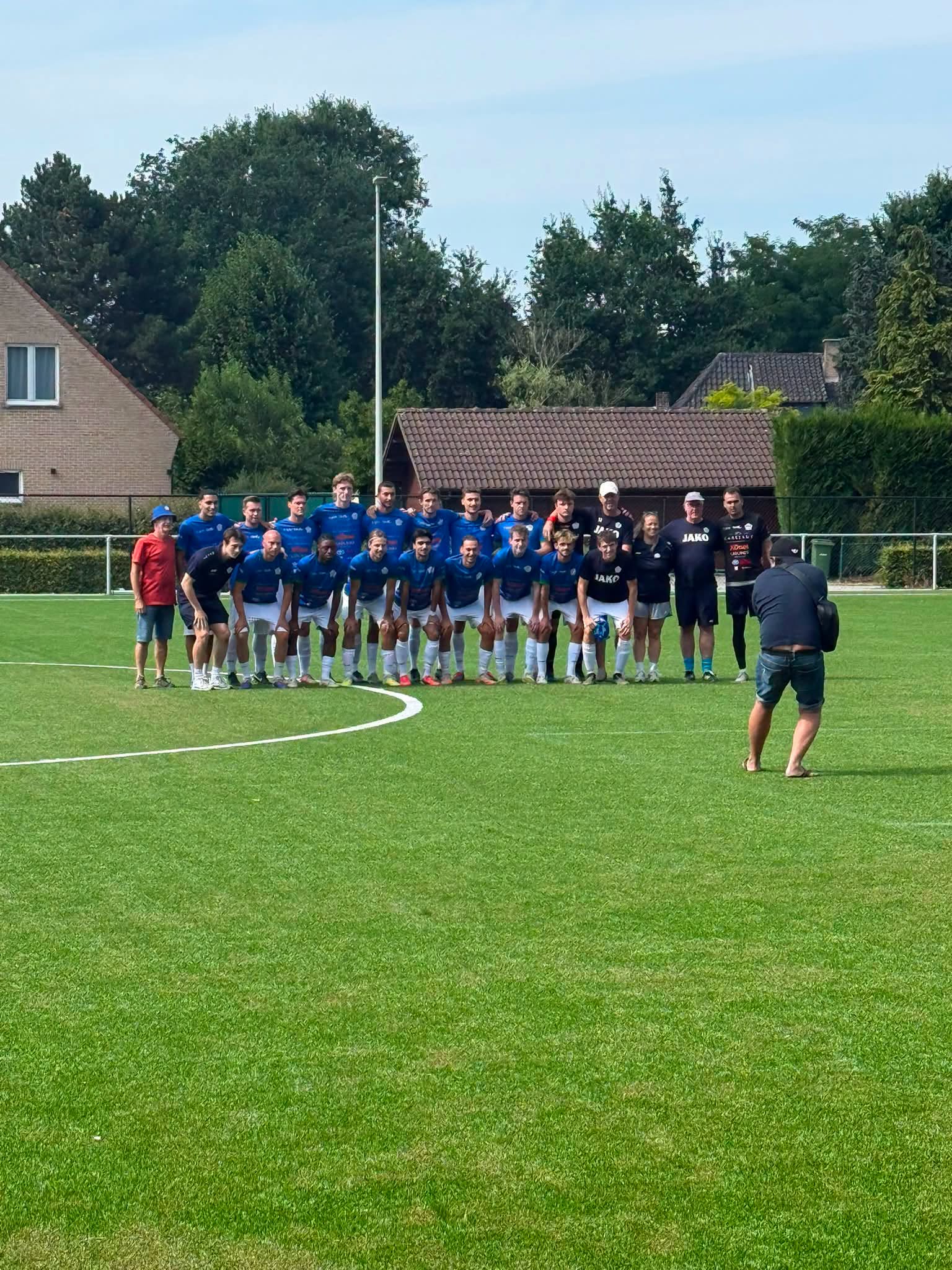 Nationaal voetbal - 3de nationale B - FC ATO - VK Linden - Duel tussen 2 promovendi