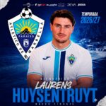 Nationaal voetbal - Tercera Federación - KM Torhout - Club Deportivo Atlético de Marbella Paraiso - Laurens Huysentruyt en Shun Ballegeer voetballen in Spanje