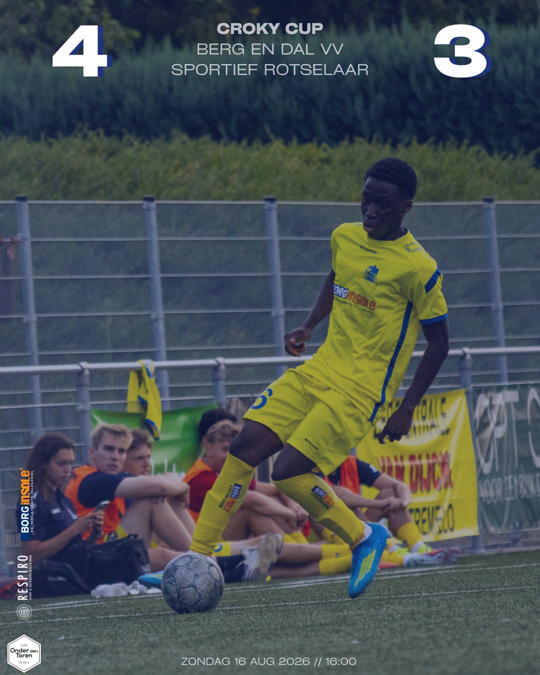 Nationaal voetbal - 2de klasse B - Sportief Rotselaar - Sportief Rotselaar botst andermaal op K. Berg en Dal VV