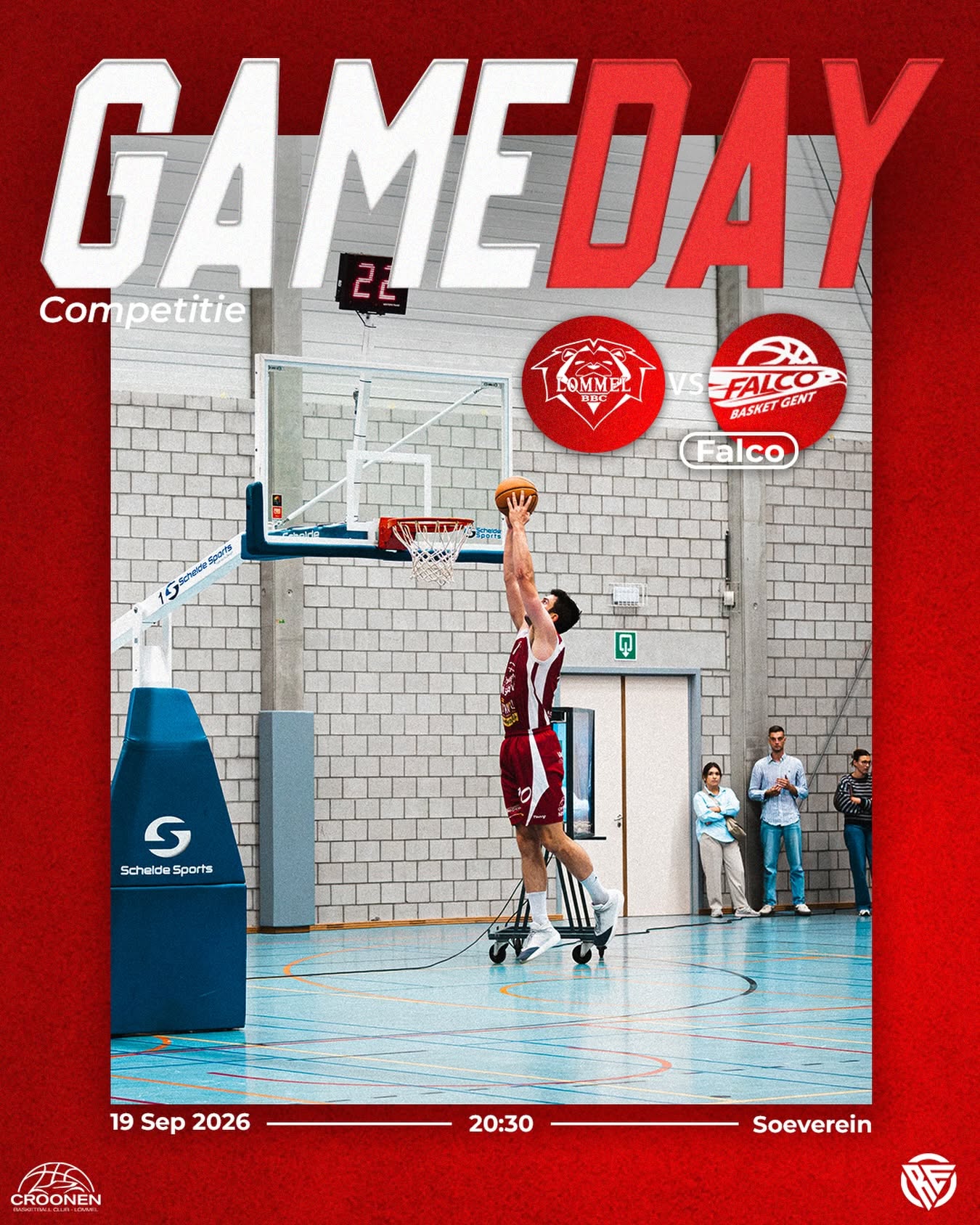 BBC Lommel - Basketbal - Thriller - BC Falco Gent - Top Divison 1