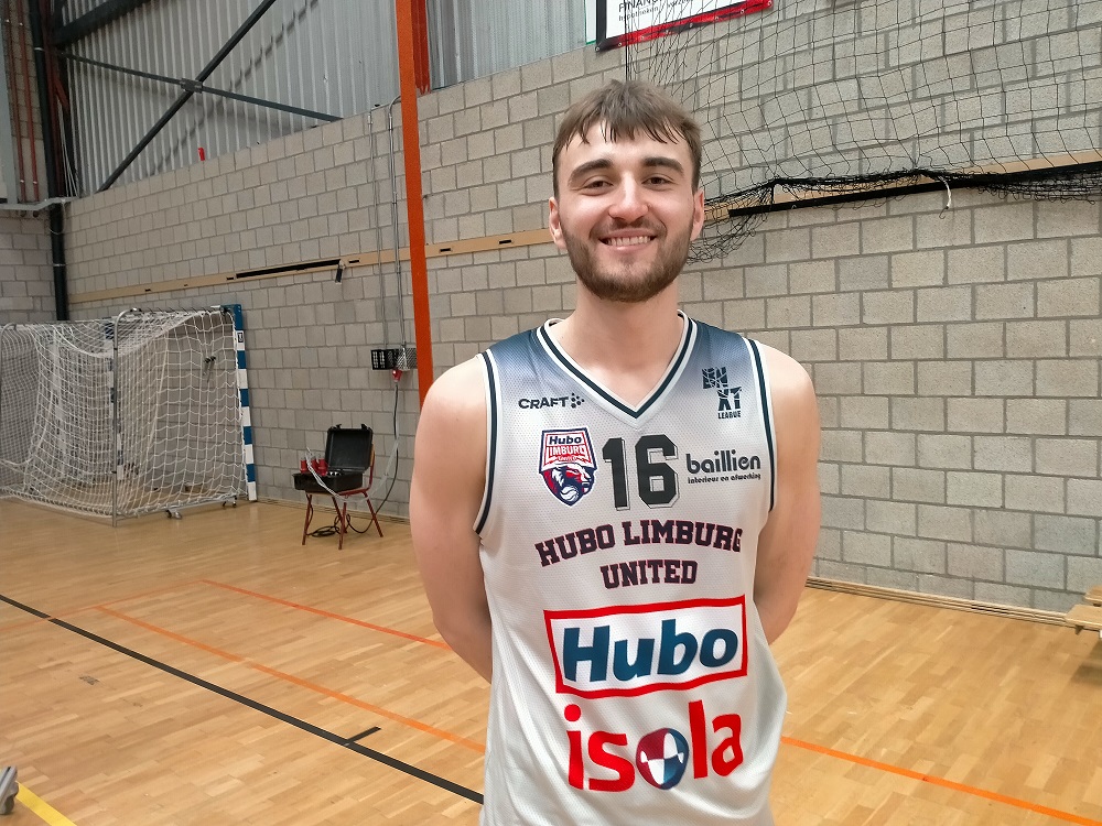 Basketbal - BNXT-League - Hubo Limburg United - Wout Leemans - Kijken uit naar Fandag tegen ZZ Leiden
