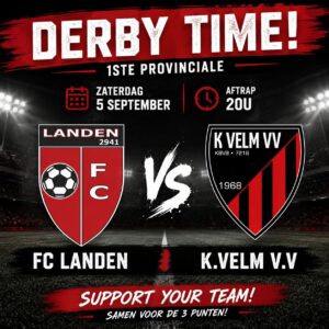 Provinciaal voetbal - 1ste provinciale Limburg - K. Velm VV - FC Landen - Glenn Fets ziet progressie bij K. Velm VV