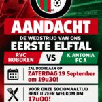 Provinciaal voetbal - 1ste provinciale Antwerpen - RVC Hoboken - Sfeer blijft goed bij RVC Hoboken