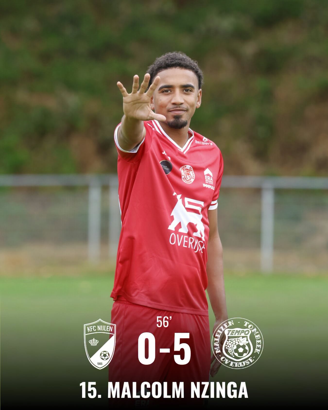 Nationaal voetbal - 2de nationale B - KFC Nijlen - Tempo Overijse - Tempo Overijse haalt fors uit