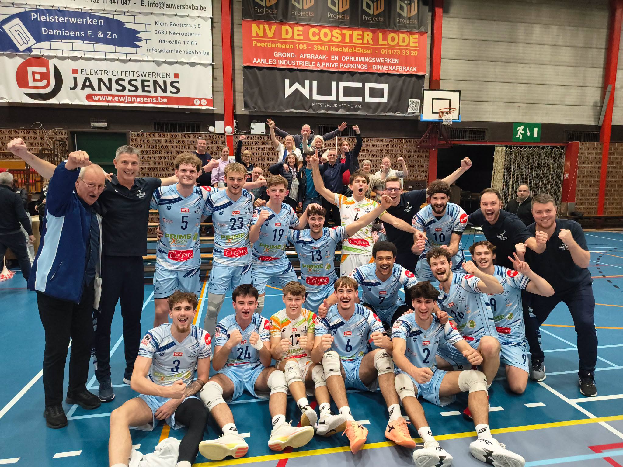 Waremme Volley - Tectum Achel - Lotto Volley League - Volleybal