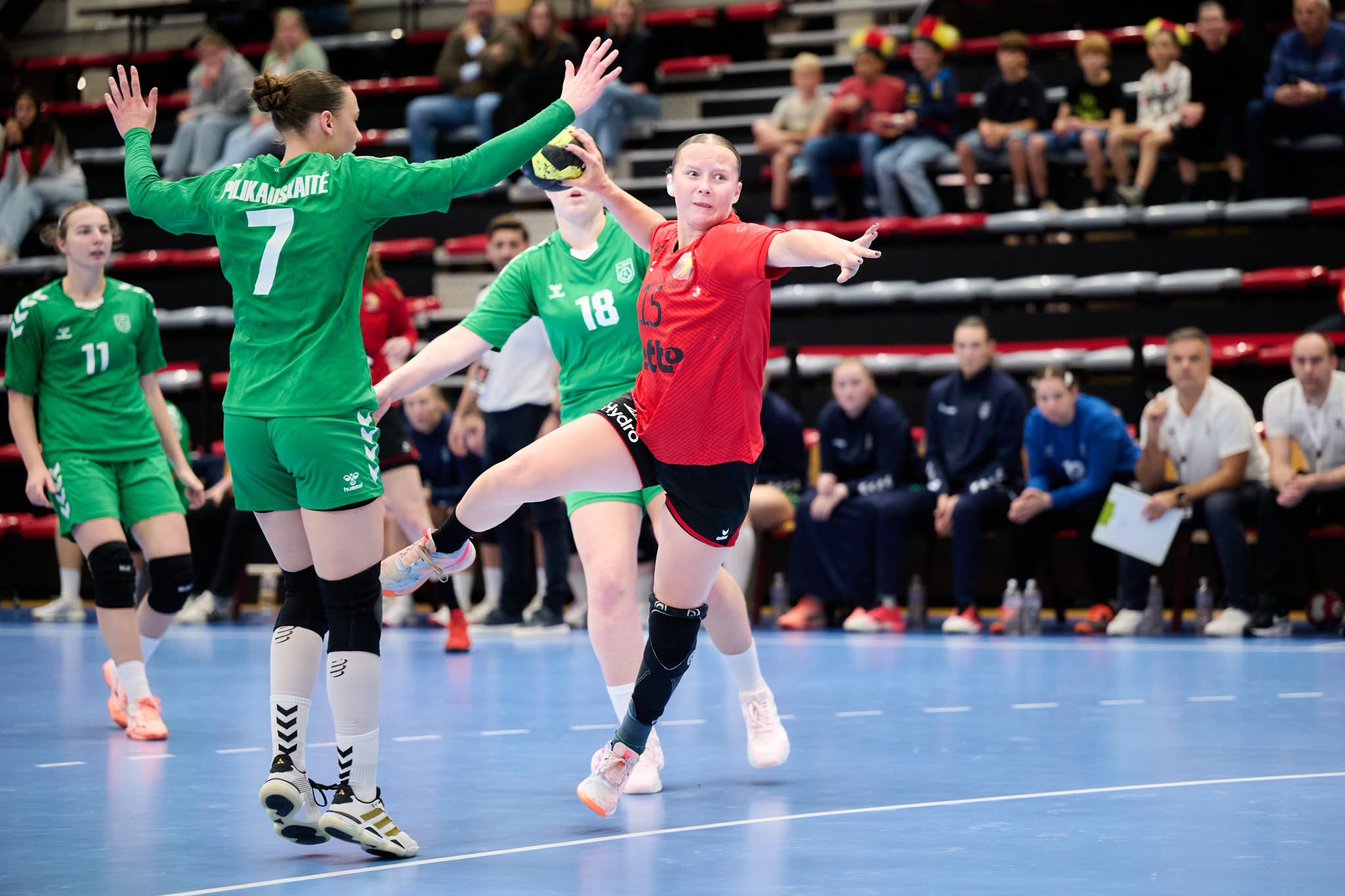 Handbal WK-Kwalificatie - Black Arrows - Dameshandbal - handbal - Litouwen
