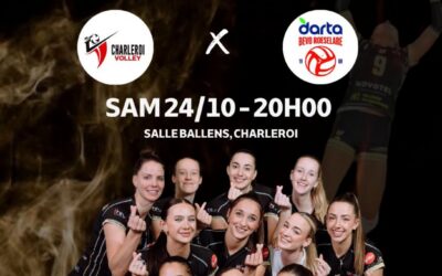 Vier sets vol spanning - Darta Bevo Roeselare - Lotto Volley League