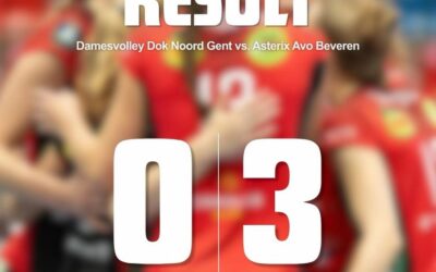 Titelverdediging - Asterix AVO Beveren - Damesvolley DOK Noord Gent - Lotto Volley League - Damesvolleybal