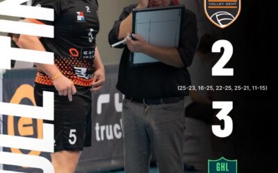 volleythriller in Gent - Caruur Volley Gent - Golazo Haasrode Leuven - Lotto Volley League - Volleybal