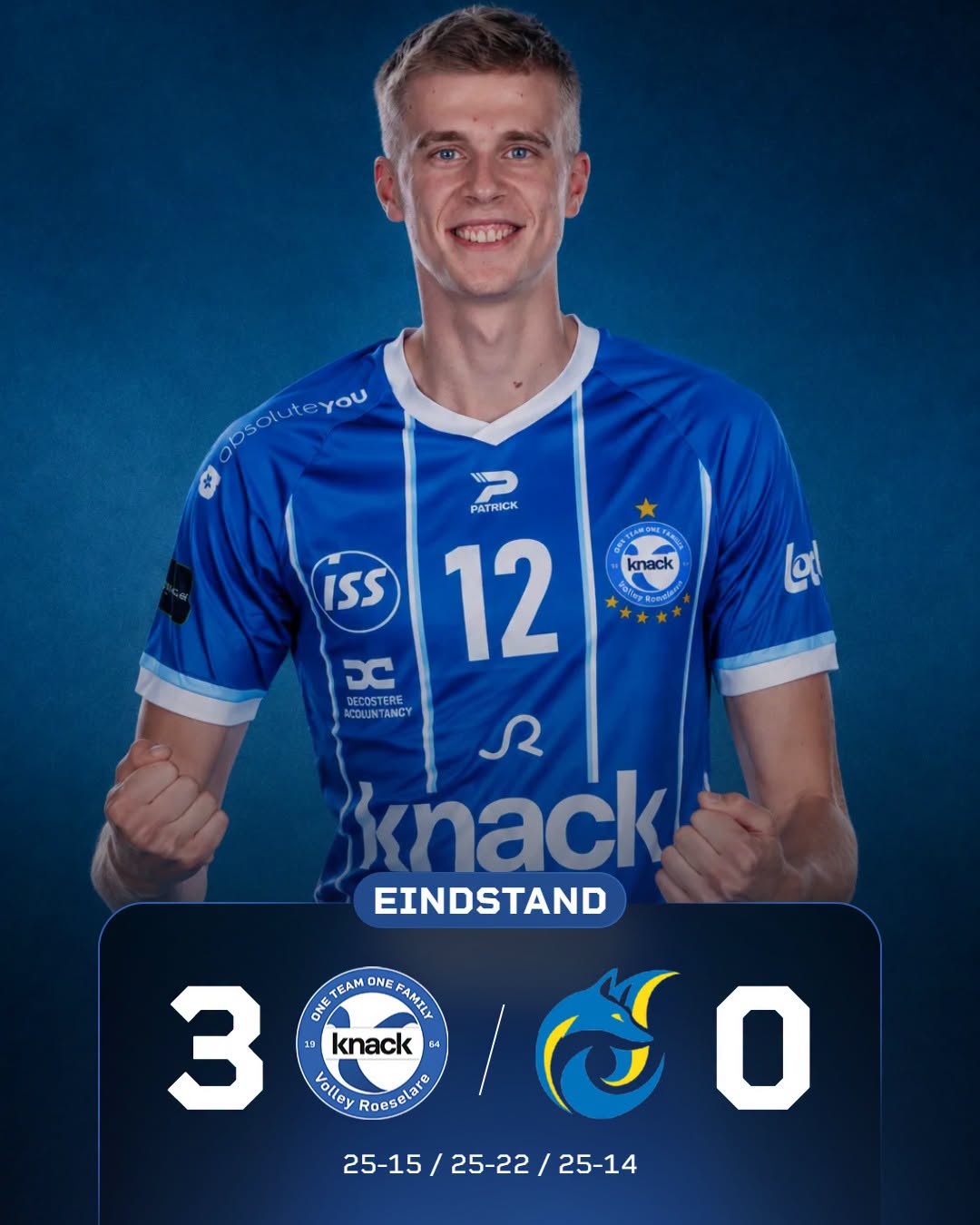 Dominant Roeselare - Knack Volley Roeselare - Volley Guibertin - Lotto Volley League - Volleybal