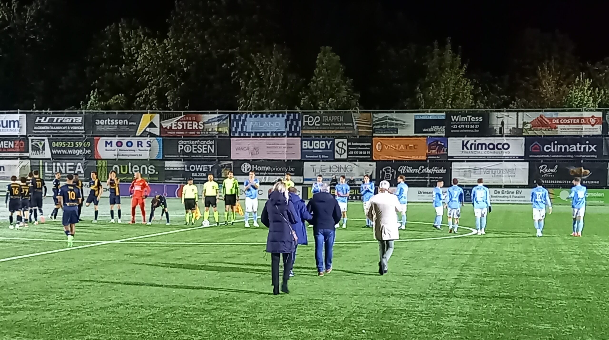 Nationaal voetbal - 1ste nationale - Belisia SV - Thes Sport - We laten het afweten