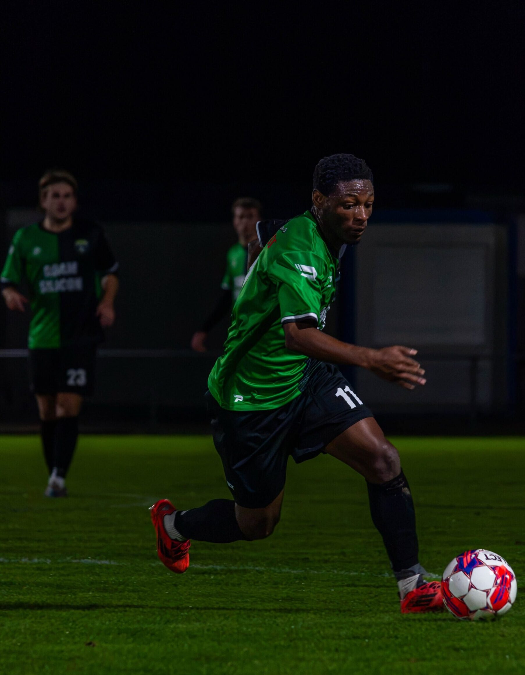 Nationaal voetbal - 3de nationale B - KWS Schoonbeek-Bilzen - K. Berg en Dal VV - Derde thuisdoelpunt bleef uit