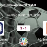Provinciaal voetbal - 3de provinciale B Vlaams-Brabant - Londerzeel United - Nieuwe leider Londerzeel United sloopt de 'Muur van Zemst'