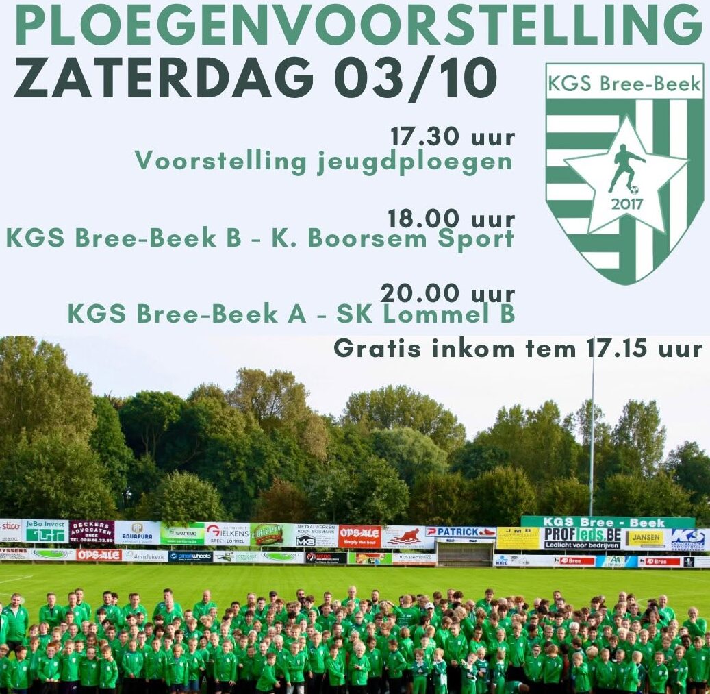 Nationaal voetbal - 3de nationale B - KGS Bree-Beek - Lommel SK B - KGS Bree-Beek haalt fors uit