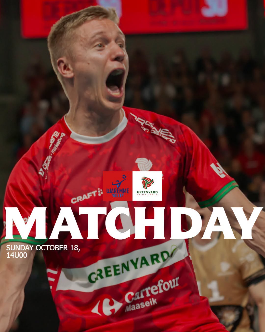 Maaseik walst over Waremme - VC Greenyard Maaseik - Volley Waremme - Lotto Volley League - Volleybal